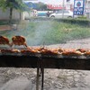 ย่างไก่หน้าร้าน ควันโขมง หาง่าย