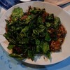 ไข่เยี่ยวม้ากระเพรากรอบ 