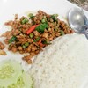 ข้าวกระเพราหมูสับ