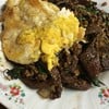 ข้าวกระเพราตับไข่ดาว