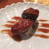 Foie gras sushi