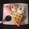 ไอศครีมรสผลไม้รวม,ทีรามิสุ+วาฟเฟิลนุ่ม ซอสชอคฯ