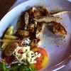 ไก่พริกไทยดำ (หั่นเอง)