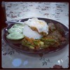 เครื่องแกงปลาดุกราดข้าว+ไข่ดาว