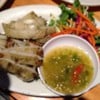 Grilled Squid with Seafood Dipping Sauce