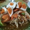 ตำไทยไข่เค็ม