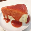 Mille Crape (with Strawberry Sauce)