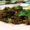 ลาบหมูทอด