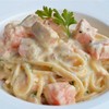 salmon-cream pasta