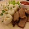 เส้นหมี่หมูย่าง 80.-