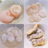 ปลาบาซา, หอยโฮตาเตะ, ไข่หมึก, ฟองเต้าหู้ห่อกุ้ง