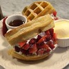 Strawberry waffle