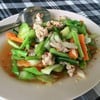 ยำคะน้าหมู