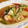 ผัดเห็ดเข็มทองกุ้งสด