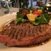 T-bone steak  Medium Rare (สเต็กเนื้อทีโบน)