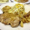 สเต็กไก่ อิ่มจนทานไม่หมด!!