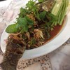 ปลาช่อนทอดน้ำตก
