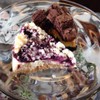 Blueberry Cheese Cake & Chocolate Cake