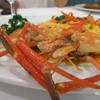 กุ้งแม่น้ำซอสไข่เค็ม