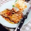 สเต็กหมูพริกไทยดำ อร่อยครับ