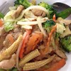 ผัดวุ้นเส้นผักรวมใส่ไก่ เมนูสุขภาพ