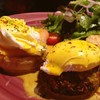 Salmon & Crab Cake Egg Benedicts