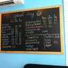 ป้ายเมนูที่ร้านคะ