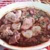 เส้นหมี่หมูต้มยำ