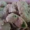 หมูเด้งมาเป็นแผ่นหนาๆ