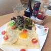 Spinach & Egg Crepe