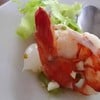 ยำกุุ้งสดกระเทียมโทน