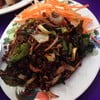 ลาบหมูทอด