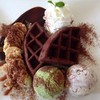 Choco Banoffi Waffle