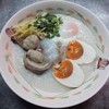 โจ๊กไข่รวมมิตร(ไข่เค็ม, ไข่เยี่ยมม้า) 45 บาท