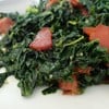 Spinach Stir Fried In White Wine