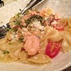 Salmon Farfalle with Miso