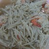 เห็ดเข็มทองผัดกุ้ง
