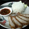 ข้าวหมูทอดนมสด