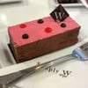 raspberry dark chocolate cake+เครื่องดื่ม. 189(อร่อยมาก)