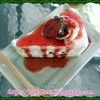 ตามมาด้วยของหวาน strawberry cheese cake รสเข้าขั้น