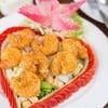สลัดกุ้งทอด