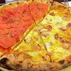 Smoked Salmon with Cobonara Pizza