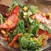 Ceasar salad with smoked salmon