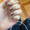 เล็บที่ทำวันนี้ golden french nails สีจริงๆออกน้ำตาลทองนะคะ