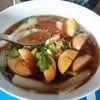 ก๋วยจั๊บหมูกรอบ