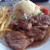 สเต็หหมูติดมัน