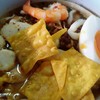 บะหมี่ต้มยำทะเลไข่ 40บาท