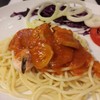 สปาเก็ทตี้กุ้งซอสพริกสด (85 บาท)