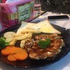 สเต็กหมูพริกไทยดำ