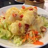 กุ้งทอดครีมสลัด
